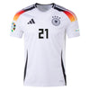 Men's Authentic Adidas Gundogan Germany Home Jersey 2024