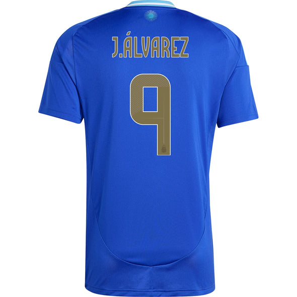 Women's Replica Adidas J. Alvarez Argentina Away Jersey 2024