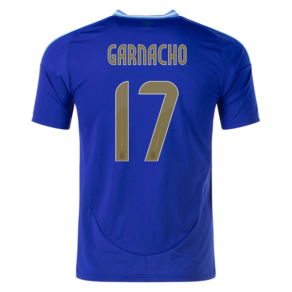 Women's Replica Adidas Garnacho Argentina Away Jersey 2024