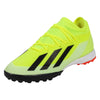 adidas X Crazyfast League TF Turf Soccer Cleat - Solar Yellow/Core Black/White