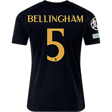 Youth Adidas Bellingham Real Madrid 23/24 Third Jersey