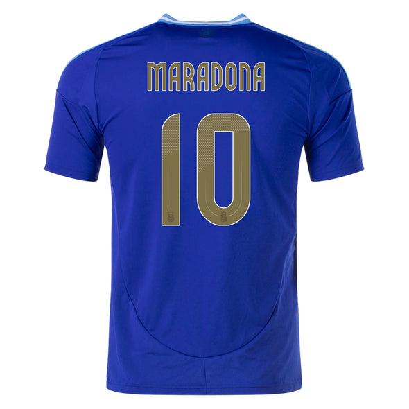 Youth Replica Adidas Maradona Argentina Away Jersey 2024