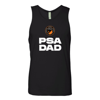 PSA DAD Next Level Muscle Tank Top Black
