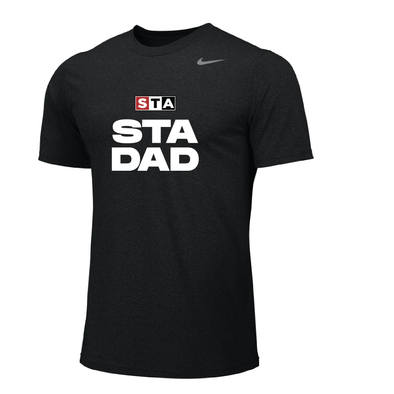 STA DAD Nike Legend SS Shirt Black