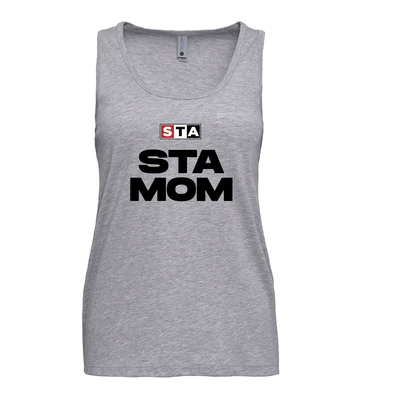 STA MOM Next Level Muscle Tank Top Heather Grey