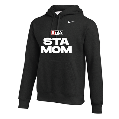 STA MOM Nike Club Hoodie Black