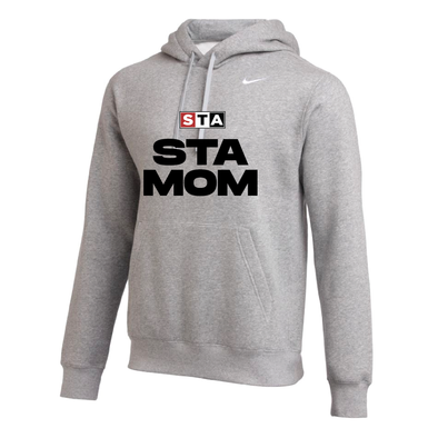 STA MOM Nike Club Hoodie Grey