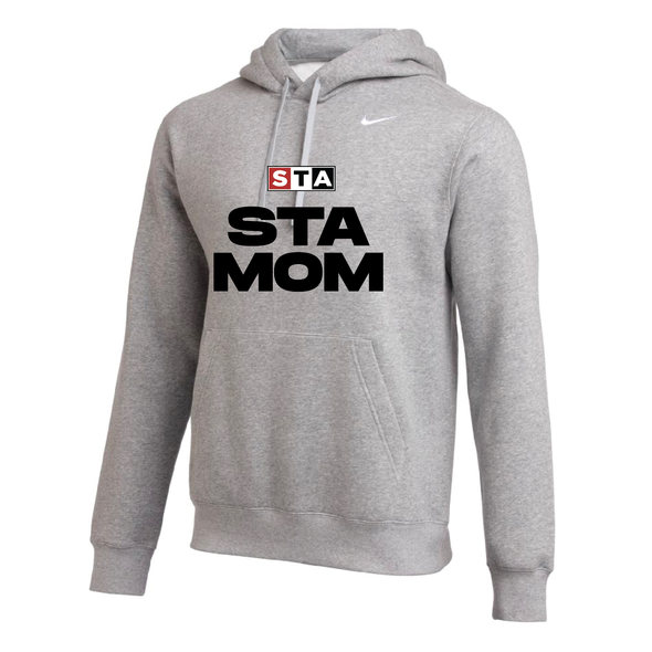 STA MOM Nike Club Hoodie Grey