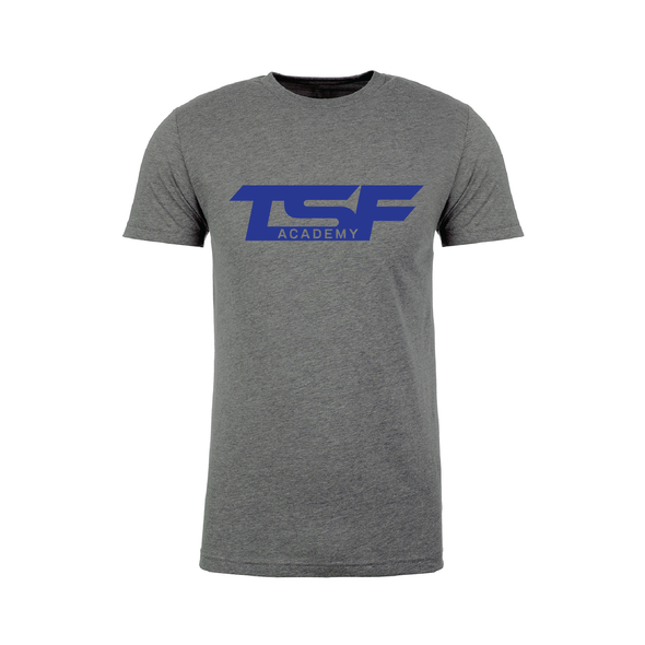 TSF Academy FAN Supporter Short Sleeve T-Shirt Grey