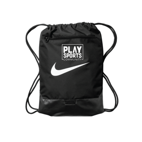 Play Sports Community FAN Nike Brasilia String Bag Black