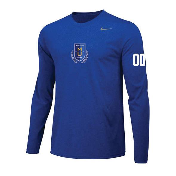 Montclair United (Patch) Nike Legend LS Tee Royal