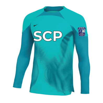 PDA-SCP Hudson Valley Nike Gardien IV LS Goalkeeper Jersey Hyper Turquoise