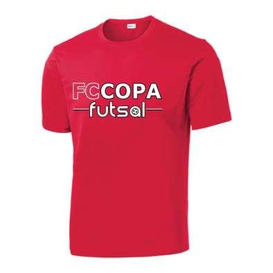 FC Copa Futsal Sport Tek Jersey Red