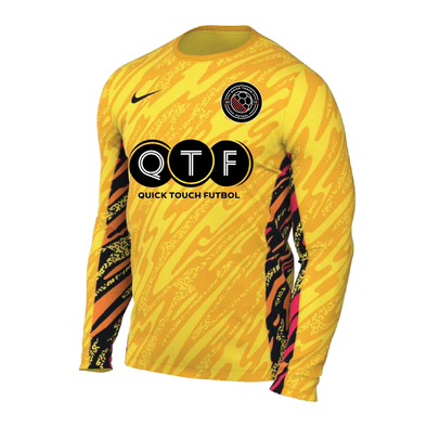 Quick Touch FC Nike Gardien V Goalkeeper Jersey Gold