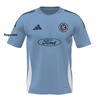 NYCFC Girls Program Tiro 24 Comp Custom Jersey Light Blue