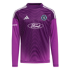 NYCFC Girls Program adidas Tiro 25 Comp LS Goalkeeper Jersey Purple