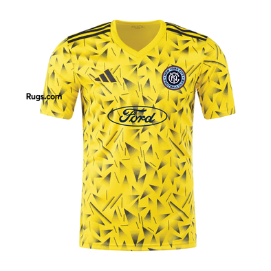 NYCFC Girls Program adidas Icon 25 Goalkeeper Jersey Yellow