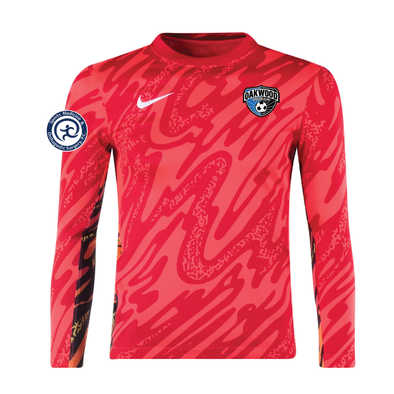 Oakwood SC Nike Gardien V Goalkeeper Jersey Crimson