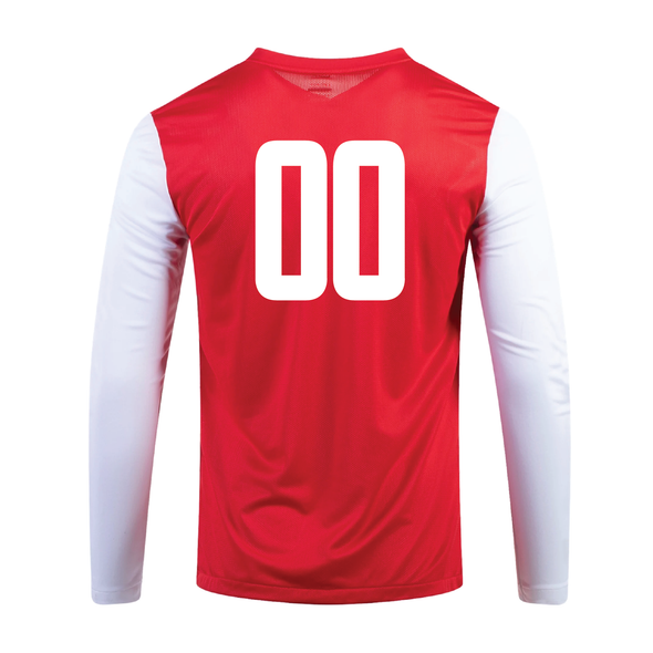 NSG MIC Cup Nike Tiempo Premier II Long Sleeve Jersey Red