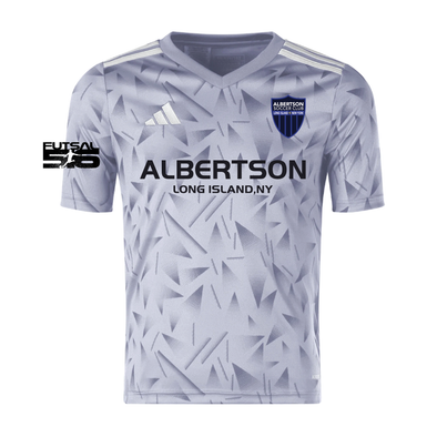Albertson Futsal 516 Travel adidas Icon 25 Goalkeeper Jersey Light Grey