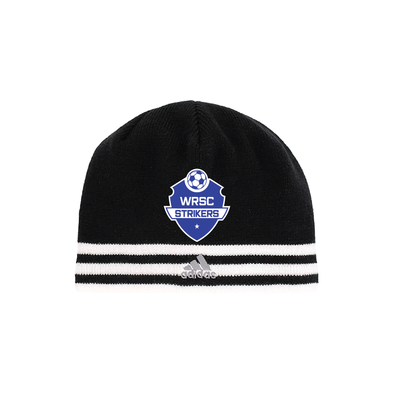 Wood Ridge SC adidas Leverage Knit Beanie Black/White