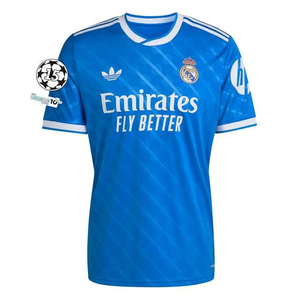 Kid's Replica adidas Bellingham Real Madrid Third Jersey 25/26 - UCL