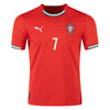 Men's Replica Puma Ronaldo Portugal Home Jersey 2025