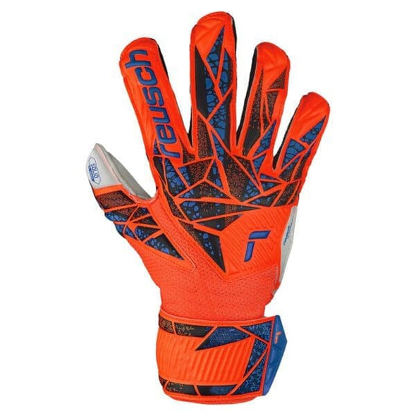 Reusch Attrakt Solid Finger Support Junior Goalkeeper Gloves