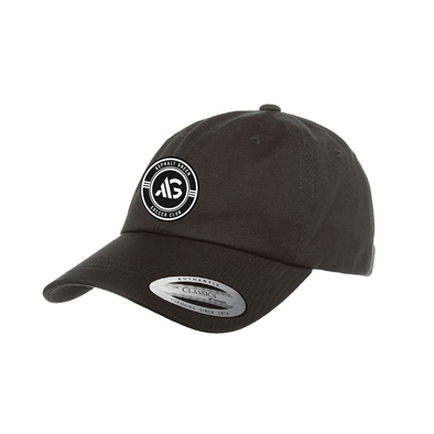 Asphalt SC Yupoong Cotton Twill Dad Cap Black