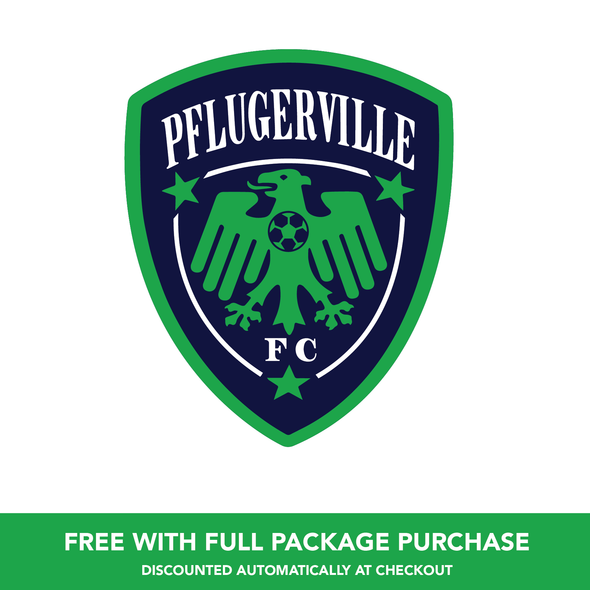 Pflugerville FC Car Vinyl Decal