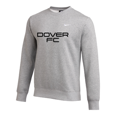 Dover FC (Transfer) Nike Team Club Fleece Sweatshirt Grey