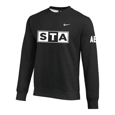 STA Morris United Nike Team Club Fleece Sweatshirt Black