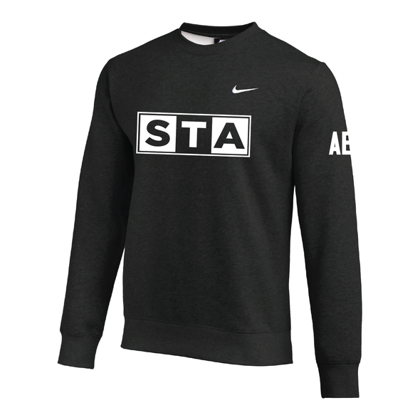 STA Boys ECNL Nike Team Club Fleece Sweatshirt Black