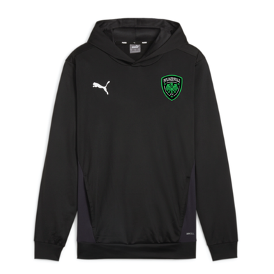 Pflugerville FC Coaches Puma Goal Training Hoodie Black