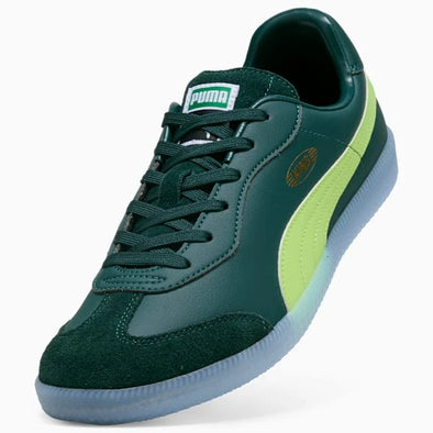 Puma King Pro 21 IT Indoor Soccer Shoe-Green Terrain-Fizzy Light