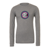 FC Inter San Antonio (Supporter) Bella + Canvas Long Sleeve Triblend T-Shirt Grey