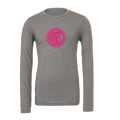 FC Inter San Antonio (Club) Bella + Canvas Long Sleeve Triblend T-Shirt Grey