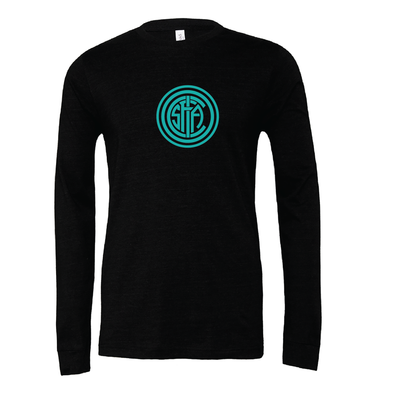FC Inter San Antonio Bella + Canvas Long Sleeve Triblend T-Shirt Black