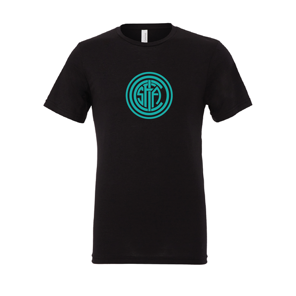 FC Inter San Antonio Bella + Canvas Short Sleeve Triblend T-Shirt Black
