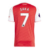 Kid's Replica adidas Saka Arsenal Home Jersey 25/26
