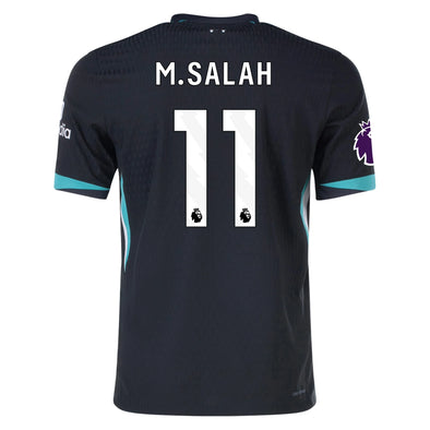 Men's Authentic Nike Salah Liverpool Away Jersey 24/25