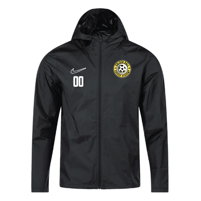 Golden Ball Nike Storm Rain Jacket Black