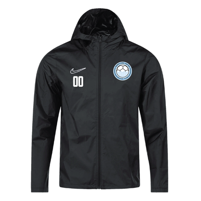 North Fork United Soccer Club FAN Nike Storm Rain Jacket Black