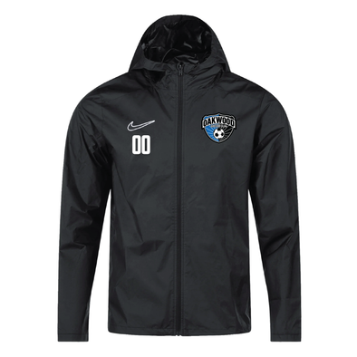 Oakwood SC Nike Storm Rain Jacket Black
