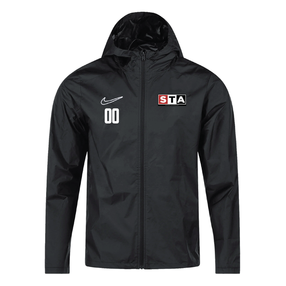 STA Girls Academy Nike Storm Rain Jacket Black