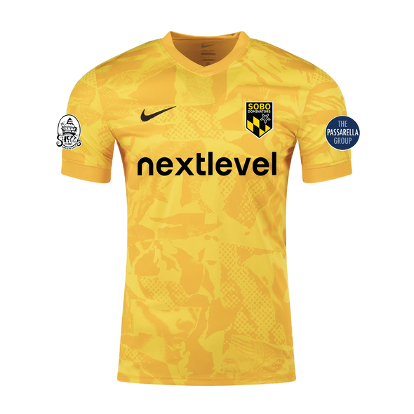 Next Level SOBO Dominators Nike Precision VII Jersey Gold