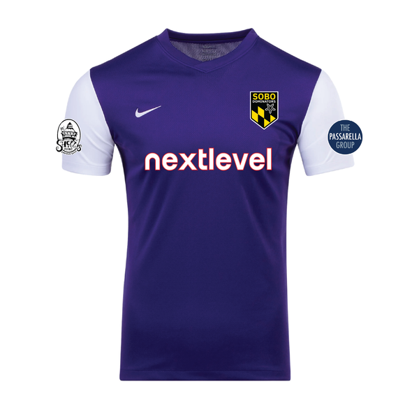 Next Level SOBO Dominators Nike Tiempo Premier II Jersey Purple/White