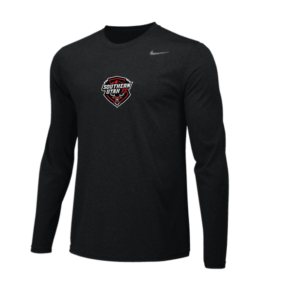 Southern Utah Fan (Patch) Nike Legend LS Shirt Black