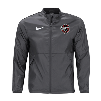 Southern Utah Fan Nike Park 20 Rain Jacket Grey