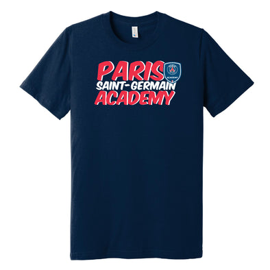 PSG Academy Los Angeles Short Sleeve Fan Shirt Navy